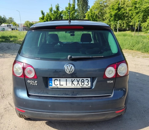 Volkswagen Golf Plus cena 13500 przebieg: 303780, rok produkcji 2007 z Bydgoszcz małe 92